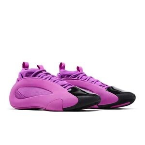 Adidas Harden Volume 8 Purple Burst Core Black Size 9.5 IG6647 $160
